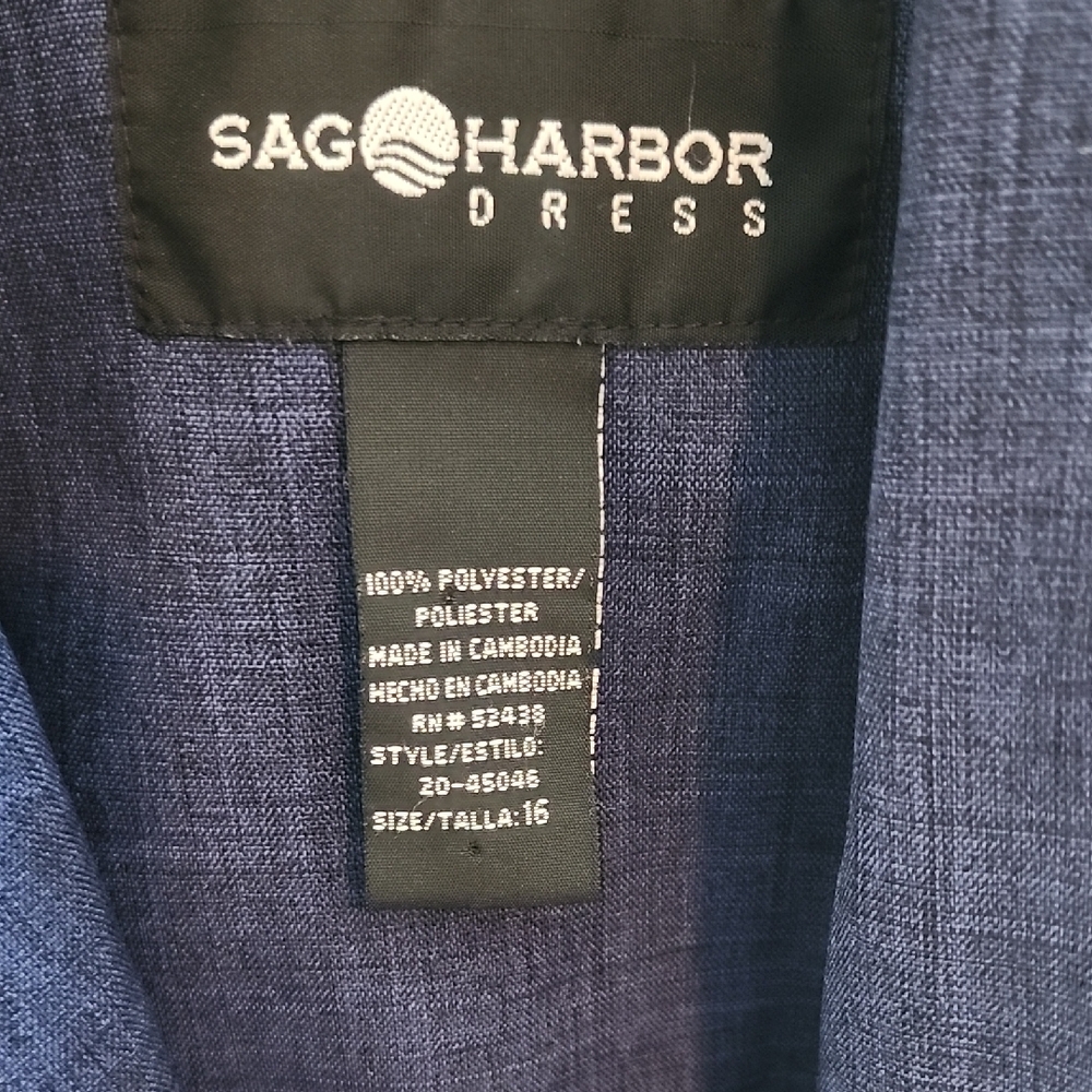 Sag Harbor Classic Navy Blazer